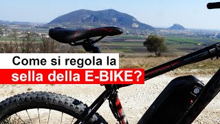 Regolare la sella in 3 minuti| ebike| Bafang | Ivan Zogia