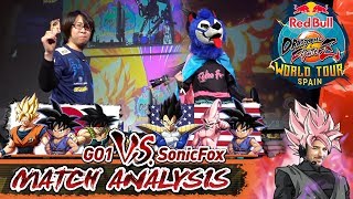 DBFZ Match Analysis: DBFZ World Tour Madrid 2019 Top 8 GRAND FINALS - GO1 vs. SonicFox