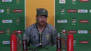 Heinrich Klaasen after the Proteas’ defeat to Pakistan in the 1st ODI