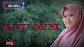 ※mauju Qolbi Full Lirik Latin Cover Ai Khadijah