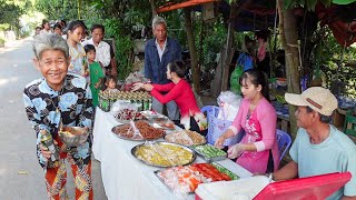 Ba Cha Con Làm 100 Phần Cơm Tấm Chay Tặng Bà Con Khmer từ Tấm Lòng Anh Ở Úc | HQ #1438