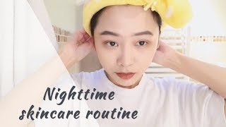 Nighttime Routine | 混干敏感肌晚间护肤步骤 | ViolaMeng