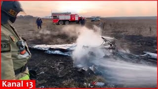 Light plane crashed near Moscow - Pilots are killed