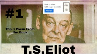 Top 3 Poem From Book ( The Wasteland) | T.s Eliot |