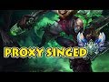 How to EASILY Deal with Proxy Singed Top - Tryndamere vs Singed: Diamond SoloQueue [Patch 7.19]