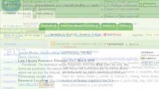 Finding Scholarly and Peer-Reviewed Articles