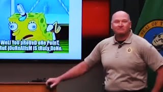 Podcasting Cop Gets Extremely Mad Online