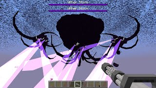 "kiIIing" the wither storm with a weapon