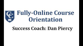 Student Online Orientation