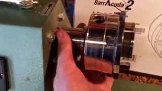 Barracuda 2 wood lathe chuck csc3000c review by Mr Tims. From PSI Woodworking. Harbor freight lathe