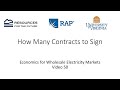 Economics #50: How Many Contracts to Sign