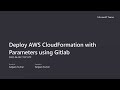 Deploy AWS CloudFormation Template with External Parameters File using Gitlab CICD