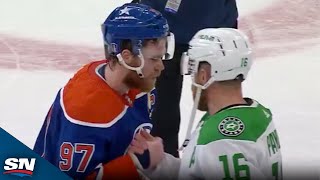 Oilers And Stars Exchange Handshakes After Six-Game Series