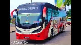 engine sound nissan UD ja452s bus