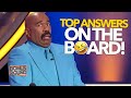 Top 7 Answers On The Board! Steve Harvey's Family Feud