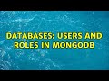 Databases: Users and Roles in MongoDB