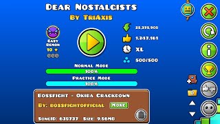 Geometry Dash | Dear Nostalgists | By TriAxis