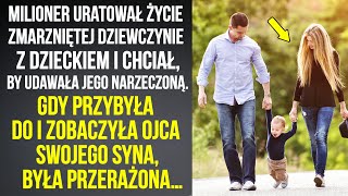 Milioner uratował kobietę z dzieckiem i chciał, by udawała jego narzeczoną. Nie podejrzewała, że…