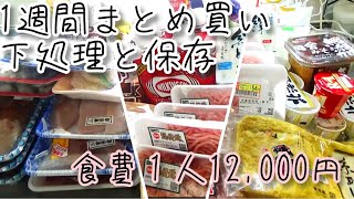 買い出し後これはやっておきたい！肉と魚まとめ買い下処理と保存　6月食費途中経過報告【買い出し下処理動画 28】2020年