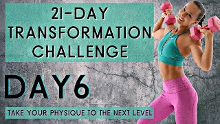 FAT BURNING HIIT, STRENGTH and Pilates HIIT Workout | 21-DAY TRANSFORMATION CHALLENGE
