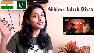 Nescafe Basement Akhiyan Udeek Diyan | Indian Girl's Reaction