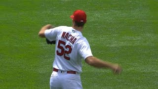 PIT@STL: Wacha gives up only one run in 6 2/3 innings