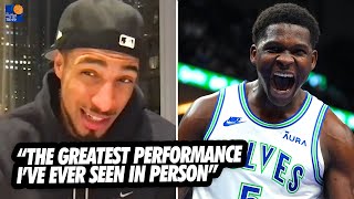 Tyrese Haliburton Shares When He Realized Anthony Edwards Is The Future Of The NBA