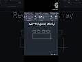 Types of Array in AutoCAD | AutoCAD | Arrays #autocad