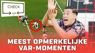 De MEEST OPVALLENDE VAR-MOMENTEN in de Eredivisie 2023 🤯🖥️