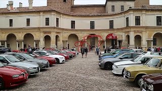 Mantova, il tributo a Magelli riempie piazza Castello di Alfa Romeo