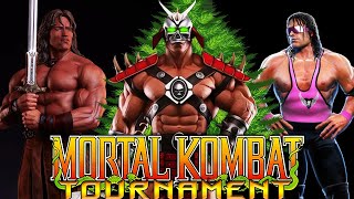 MK1 КОНАН ищет ФЛОЙДА + Турнир  ботов-задротов Mortal Kombat январь  2025 #3 - финал