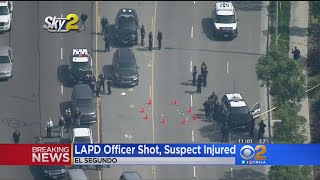 LAPD Officer Shot, Wounded During El Segundo Pursuit