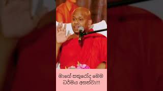 මාගේ සතුරෝද මෙම ධර්මය අසත්වා🙏✨#welimada_saddhaseela_thero #budu_bana #bana #dharmadeshana