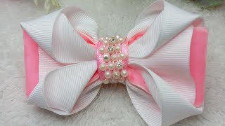 Moño 🎀 💞 encantador en cinta de terciopelo 🎀💞💕