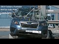 2019-2024 Subaru Forester NHTSA Side Pole Crash Test