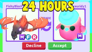 Trading for MEGA CANDYFLOSS CHICK in 24 Hours!