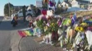 Memorial grows near Colorado club shooting scene