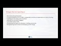 EMA Webinar -  Improving EMA Structure