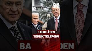 MHP Lideri Devlet Bahçeli'den Cumhurbaşkanı Erdoğan'a Tebrik Telefonu