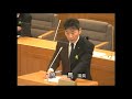 令和3年12月伊那市議会定例会一般質問03　5番　原一馬議員