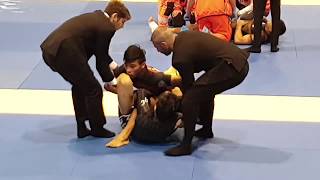 Crazy Fight: Gabriel Batista de Sousa VS Paulo Miyao 2019 European BJJ No-Gi Championship