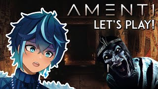 ⌛Niyeko Explores Realistic Egyptian Horror Game 😨 🐪  | Amenti Let's Play!