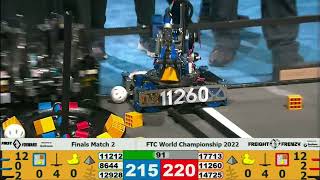 Finals Match 2 - FTC World Championship 2022 in Houston | FTC Freight Frenzy