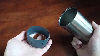 Thermos insulated can koozie tested - Can it keep your canned drinks cold on a hot day?