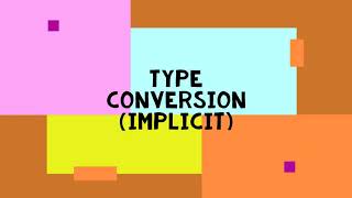 Type Conversion [PART-1]