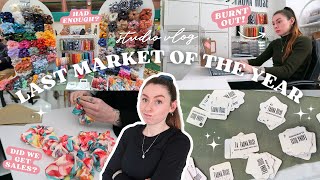 STUDIO VLOG #125 ☆ Completely Burnt Out \u0026 Last Market Of The Year!? | Fauna Rose ☆