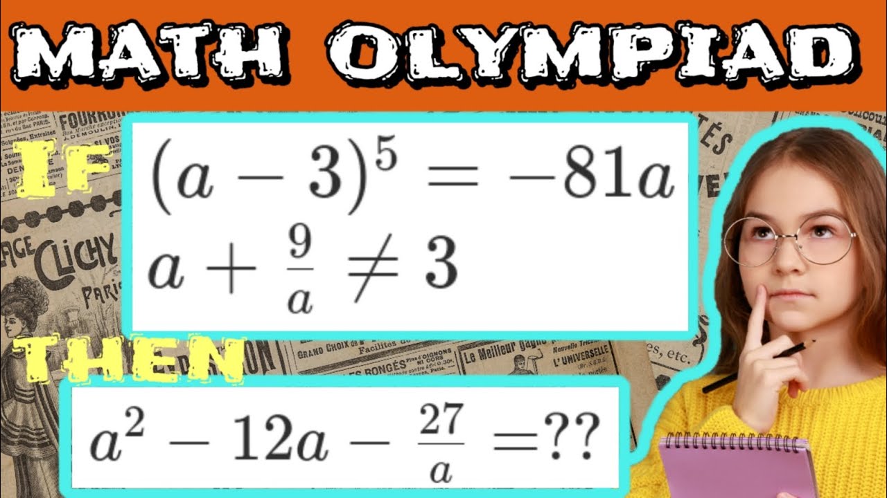 Math Olympiad:A Nice Math Olympiad Algebra Problem!Know This Trick ...