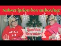 Lumi unboxing, Australian Subscription box, international giveaway, holiday giveaway 2020. haul