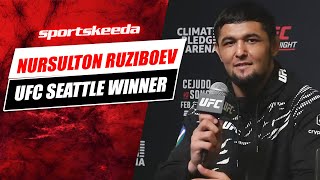 Nursulton Ruziboev on TKO victory, willing to compete at both 170 \u0026 185lbs