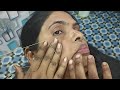 eyebrow threading tutorial full face eyebrow threading kaise kare step by step 🧵